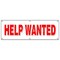 Signmission HELP WANTED BANNER SIGN now hiring interview application job position B-72 Help Wanted - alternate 1